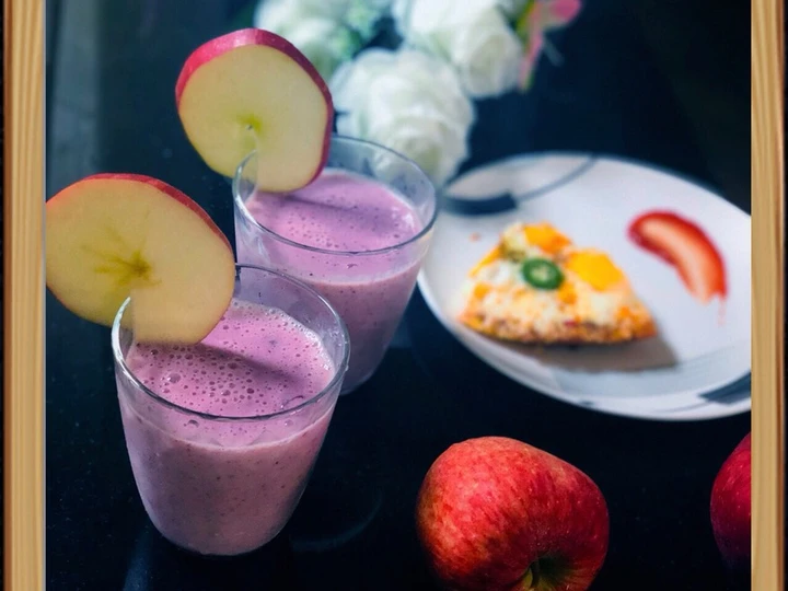 Easy Way Prepare Recipe 🍎 Raspberry Apple Smoothie with Bananas 🍌 that is Delicious, Perfect}