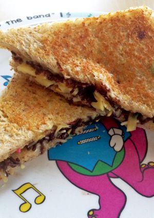 Foto resep Roti bakar coklat keju