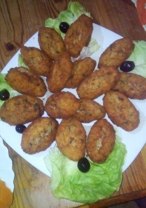 صورة لوصفة كروكات الارز