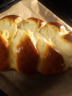 Foszlós vajas kalács recept fotója