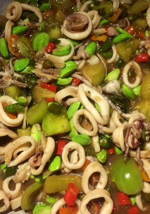 Foto resep Oseng Cumi Cabe Pantai Depok