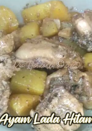 Foto resep Ayam Lada Hitam Super Simpel