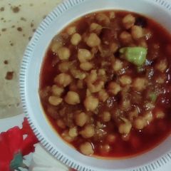 A picture of Chole ka salan.