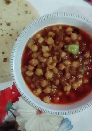 A picture of Chole ka salan.