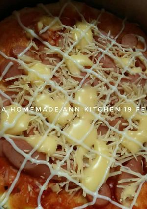 Foto resep Dough pizza crispy homemade