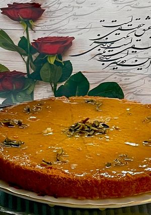 عکسی از دستور کیک نارنگی