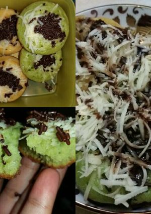 Foto resep Kue cubit bertabur keju😆😆😆