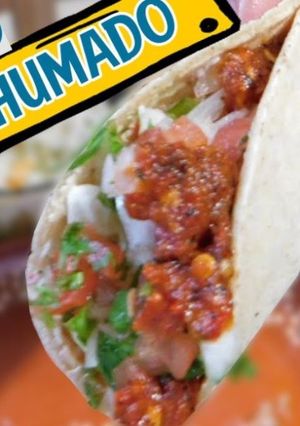 Una foto de Tacos de atún o marlin ahumado