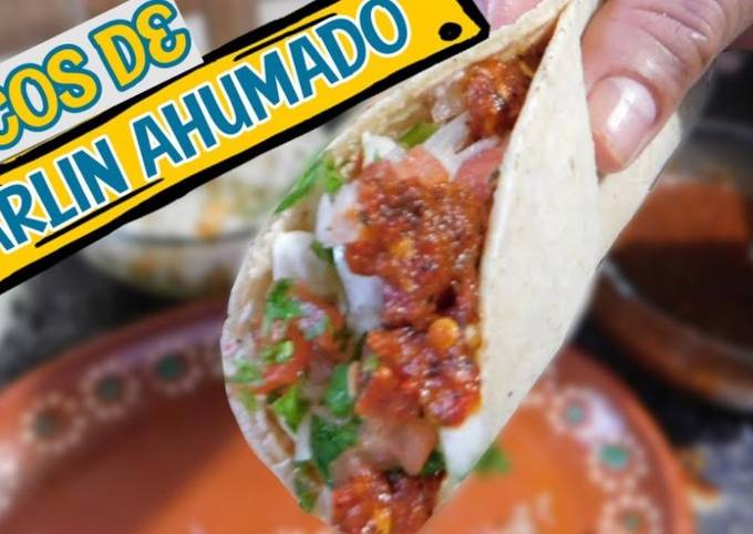 Tacos de atún o marlin ahumado Receta de ElSazonDeToñita- Cookpad
