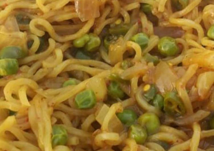 Simple Way to  Vegetable Maggi