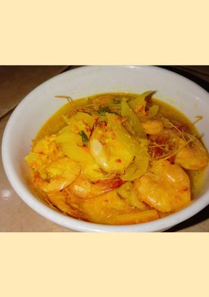 Foto resep Udang masak acar kuning segar by moms keen ❤️