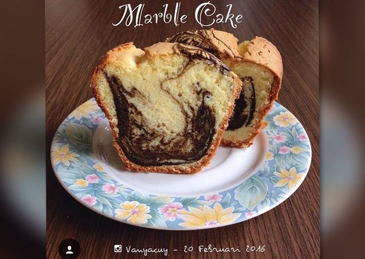 Beda Marble Cake Pakai Maizena Dan Tidak Bolu Marmer