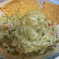 A picture of Creamy Game Day Guac.