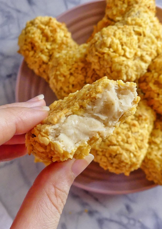 Una foto de Nuggets de judías al horno