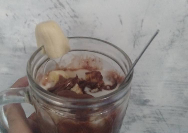 Choco banana ice