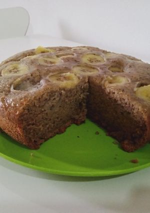 Gambar Kek pisang pressure cooker