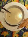 Sopa de coliflor a la alcaravea