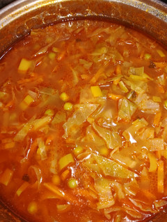 Una foto de Sopa en juliana