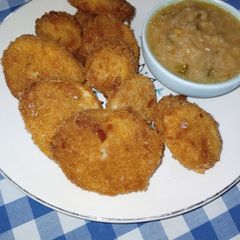 A picture of Crunchy Crispy Potato Slices.