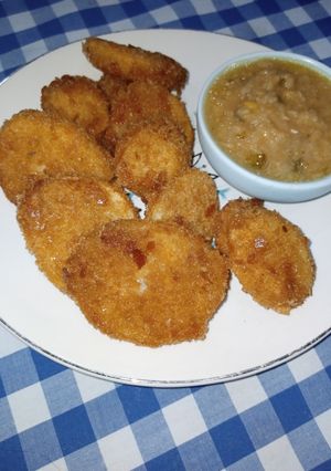 A picture of Crunchy Crispy Potato Slices.
