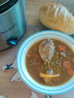 Una foto de Pollo Bantú (Olla de cocción lenta-CrockPot-SlowCooker)