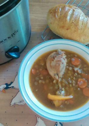 Una foto de Pollo Bantú (Olla de cocción lenta-CrockPot-SlowCooker)