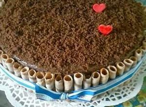 Una foto de Torta marmolada