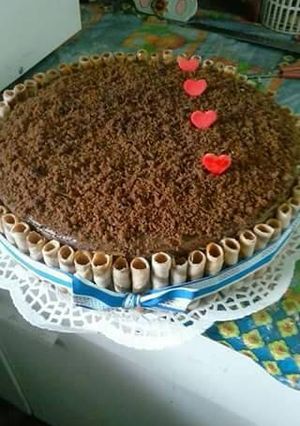 Una foto de Torta marmolada
