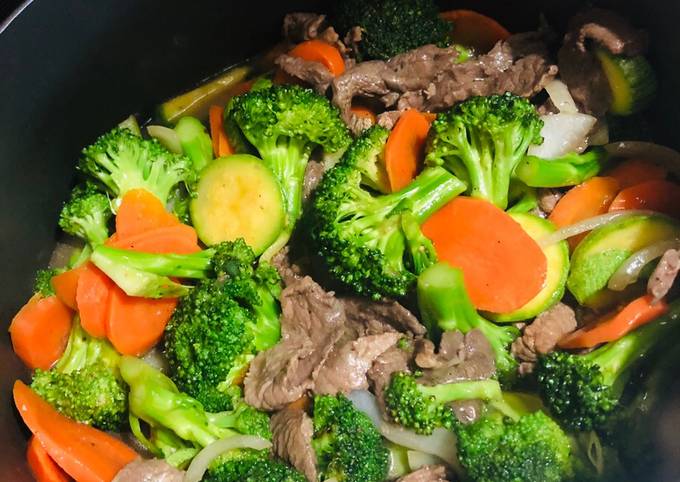Carne de Res con Brócoli Tipo Chino Receta de Cocina Facil- Cookpad