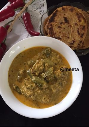 A picture of Khoya Parwal (Saktik Vegetable).