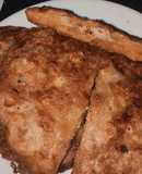 Bánh bí đỏ nhân thịt chiên giòn