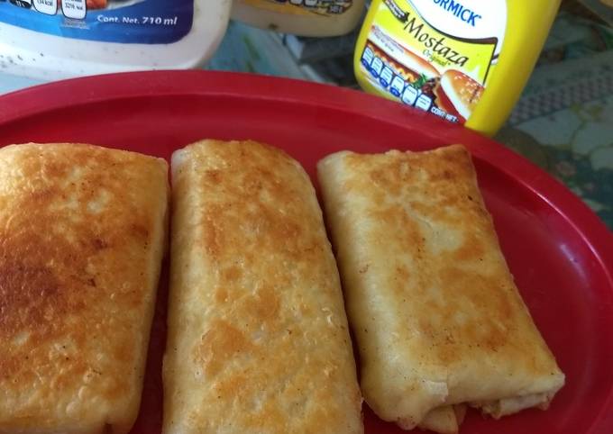 Cómo preparar unas chimichangas fácilmente