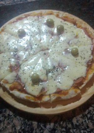 Una foto de Masa Casera Para Pizza
