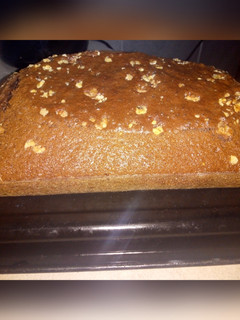Una foto de Bizcochuelo de chocolate con nueces