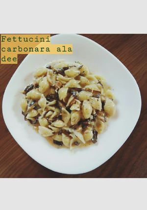 Foto resep Fettucini carbonara
