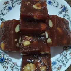 Banana halwa A picture of Banana halwa.