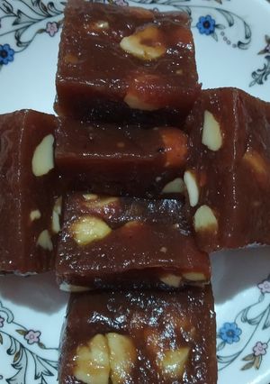 A picture of Banana halwa.