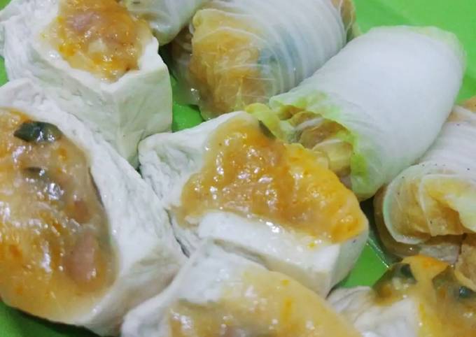 Resep 186. Siomay Sawi Putih Anti Gagal