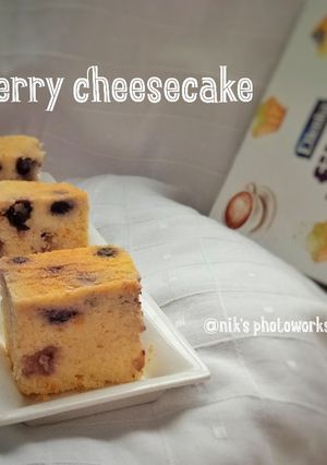Foto resep Blueberry cheesecake #ketopad