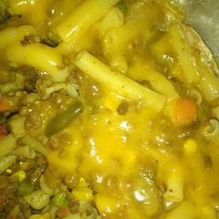 A picture of Macaroni & Cheese.
