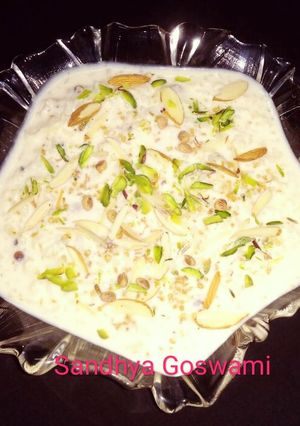 A picture of Kheer.