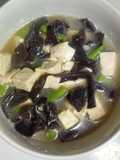 Sup Tahu Jamur Kuping