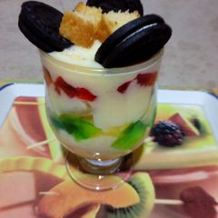 Orea vanilla custard A picture of Orea vanilla custard.