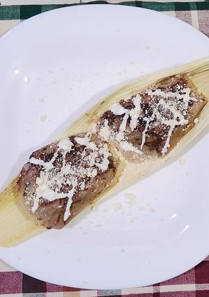 Una foto de Tamalitos esponjosos de frijol 🫔🫘
