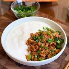 A picture of Mapo Tofu Udon.