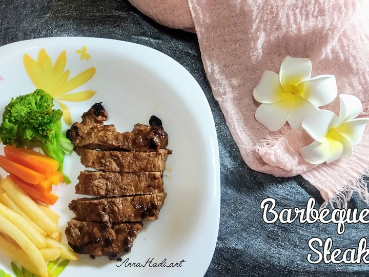 Langkah Gampang Membikin Resep BBQ (barbeque) Steak yang Lezat Sekali Anti Ribet, Mantap Sekali