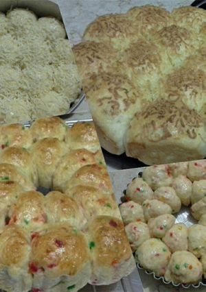 Foto resep Roti sukade keju (overnight bun)