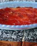 Postre de queso de untar light