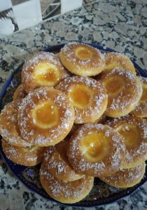 صورة لوصفة فطائر بالمربى