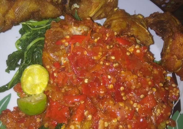 Resep Ayam lele geprek, Sempurna